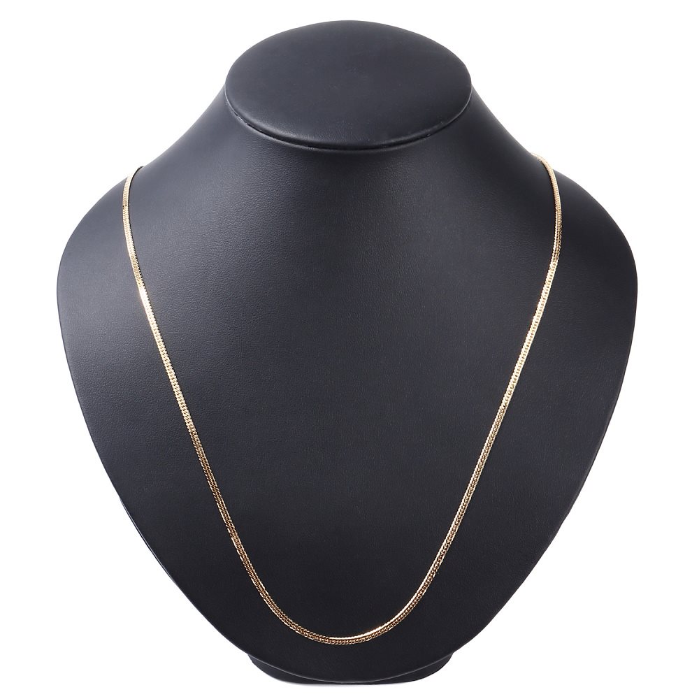 k18 18金 喜平 ネックレス 6面 ダブル 10g - 60cm 中留 メンズ