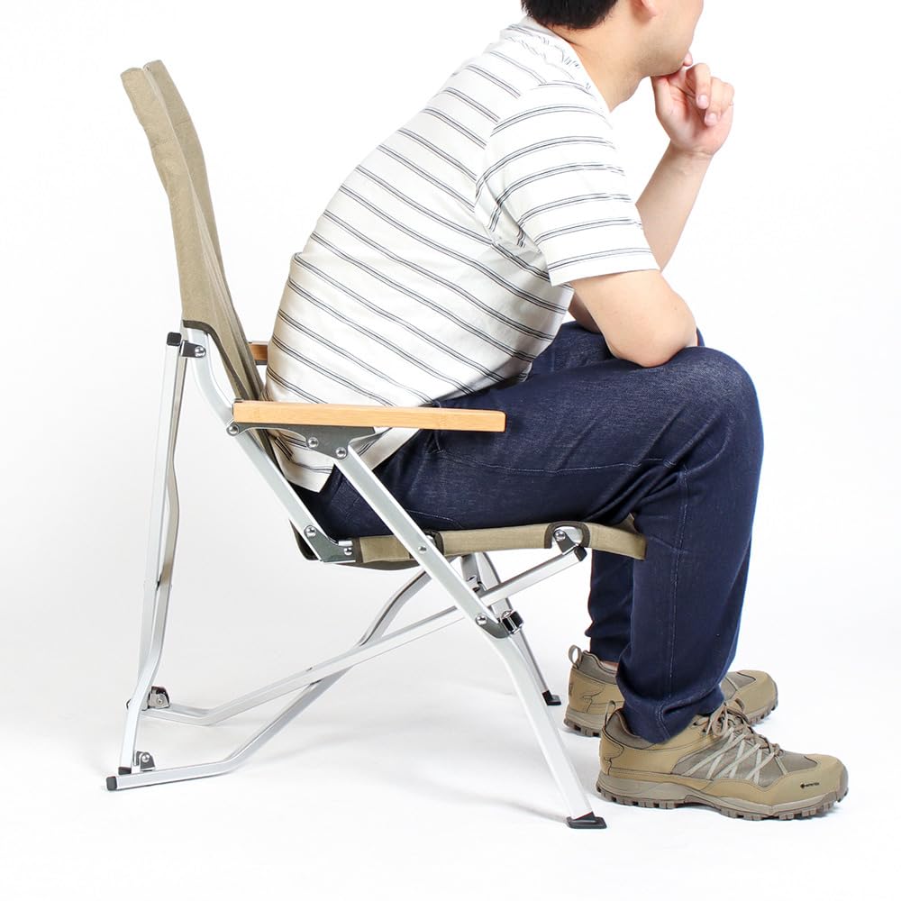 スノーピーク(snow peak) ローチェア30 ポリエステル カーキ LV-091KH