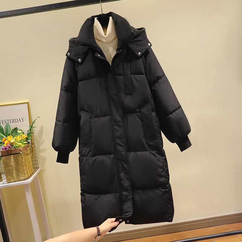 厚手 ダウンジャケット ニューデザイン セミロング 着痩せ 綿服 気質 韓国版 冬アウター あたたまること