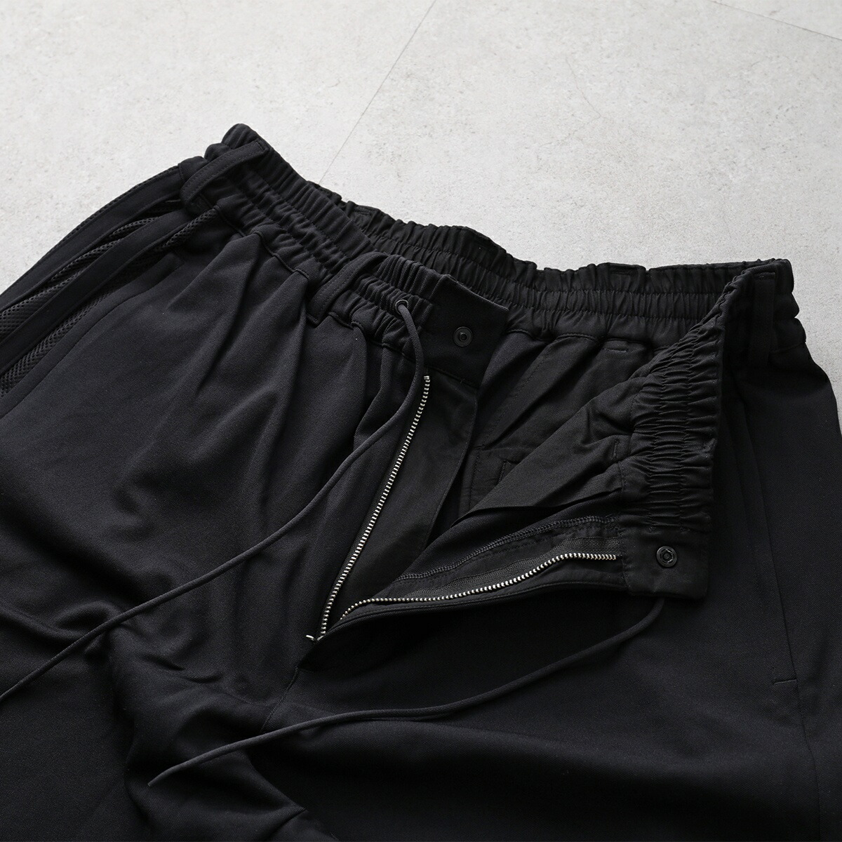 Y-3 ワイスリー トラックパンツ M MESH TP JL8311 メンズ ナイロン イージーパンツ メッシュ 3ストライプス ロゴ BLACK Y-3 ワイスリー トラックパンツ M MESH TP JL8311 メンズ ナイロン イージーパンツ メッシュ 3ストライプス ロゴ BLACK