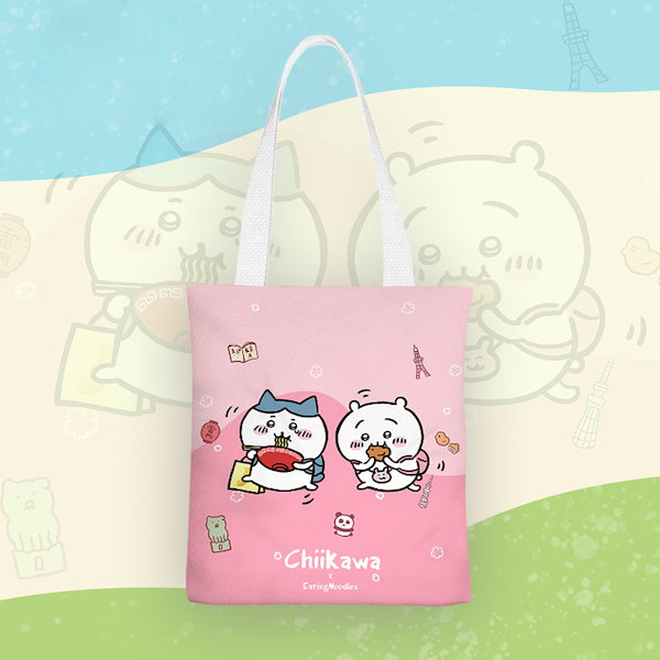 Qoo10] ちいかわ トートバッグ ハチワレ うさぎ