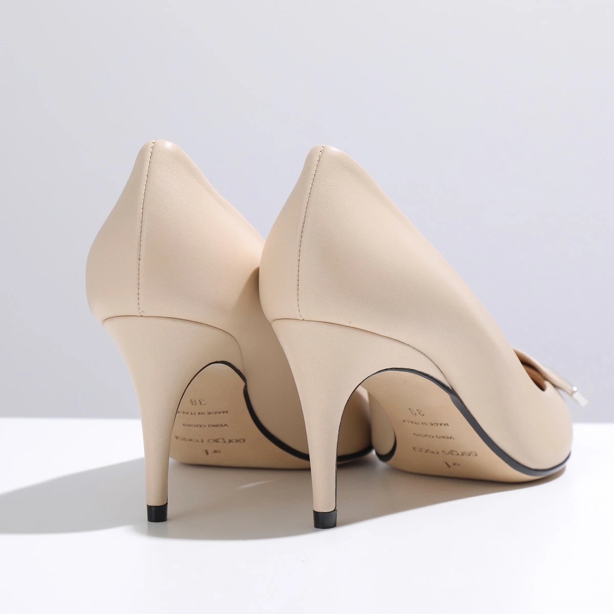 Sergio Rossi セルジオロッシ ハイヒール 75mm sr1 075 シルバー