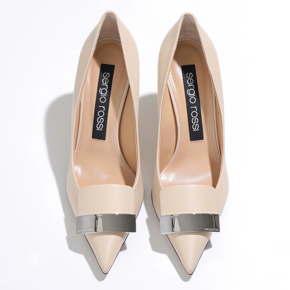 Sergio Rossi セルジオロッシ ハイヒール 75mm sr1 075 シルバー