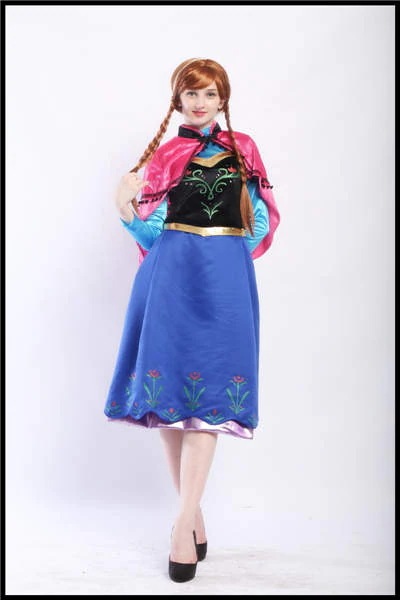 【3日で出荷】コスチューム 大人 エルサ 衣装アナと雪の女王風 コスプレ ドレス 女性用コスチューム ハロウィン