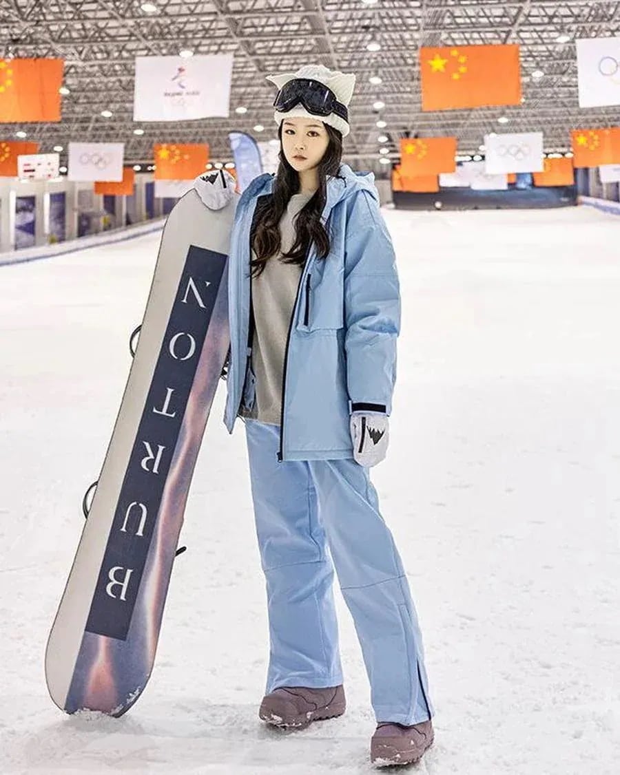 24 スノーボードウェア スノボウェア 上下セット 全色男女兼用 帽子