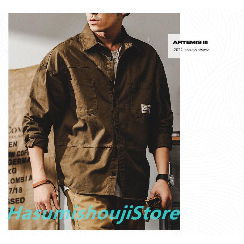 2点で13o円OFF!【早割り】【人気SALE】ジャケット メンズ ワークシャツ 長袖 白シャツ アメカジ ライトジャケット カジュアル ストリート オシャレ コットン メンズファッション 2点で13o円OFF!【早割り】【人気SALE】ジャケット メンズ ワークシャツ 長袖 白シャツ アメカジ ライトジャケット カジュアル ストリート オシャレ コットン メンズファッション