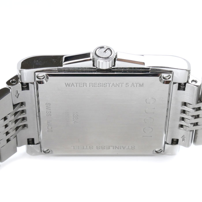 GUCCI グッチ レクタングル 腕時計 電池式 YA138402 メンズ 中古