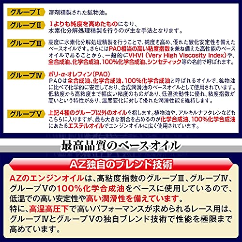 サイズ:4L AZ(エーゼット) バイク用 4サイクル エンジンオイル MEC-019 サーキットA サイズ:4L AZ(エーゼット) バイク用 4サイクル エンジンオイル MEC-019 サーキットA