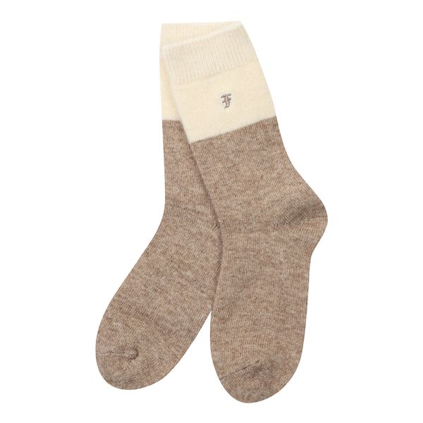 (Phantom) 女性用ロゴカラーブロックウールミッドウェイトソックスセット