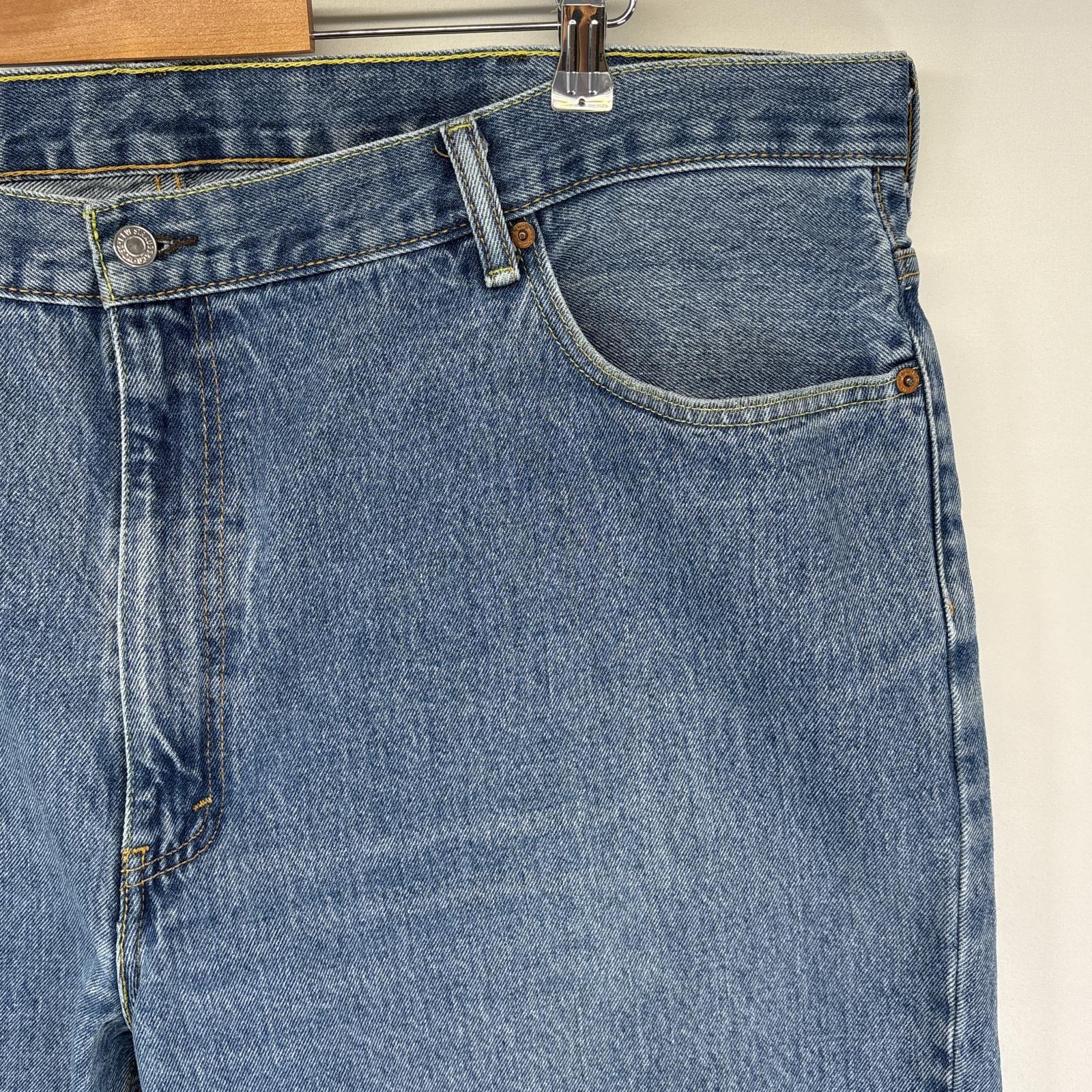 古着 デニムパンツ 560 ジッパーフライ ジーンズ ジーパン 色落ち 大きいサイズ w46 L29 ブルー メンズ 古着 デニムパンツ 560 ジッパーフライ ジーンズ ジーパン 色落ち 大きいサイズ w46 L29 ブルー メンズ