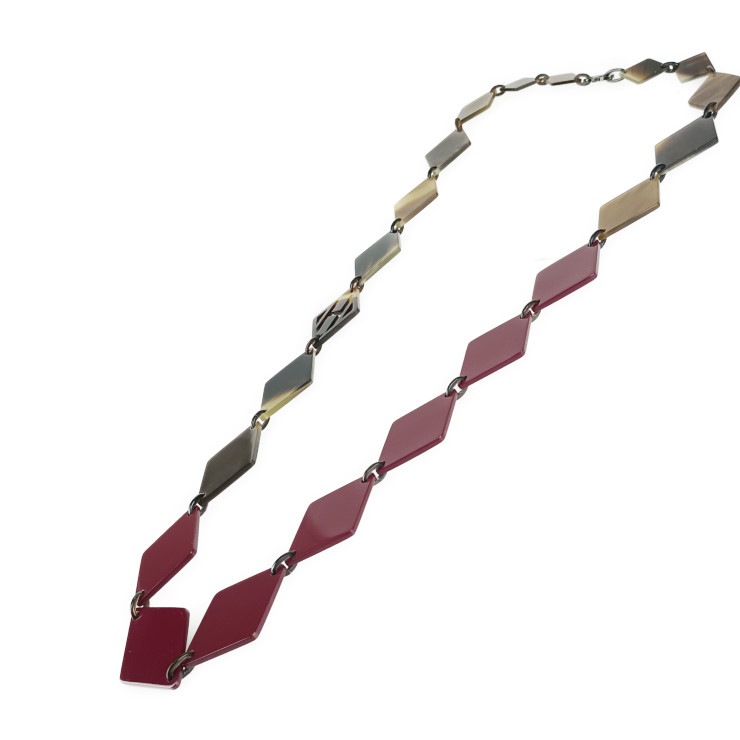 美品 HERMES エルメス DEVA ディーヴァ ネックレス - ブラウン系 ボルドー系 バッファローホーン レディース【本物保証】 美品 HERMES エルメス DEVA ディーヴァ ネックレス - ブラウン系 ボルドー系 バッファローホーン レディース【本物保証】