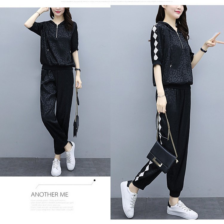 ジャージ レディース 上下 夏 カジュアル セットアップ トップス 半袖tシャツ ロングパンツ スポ