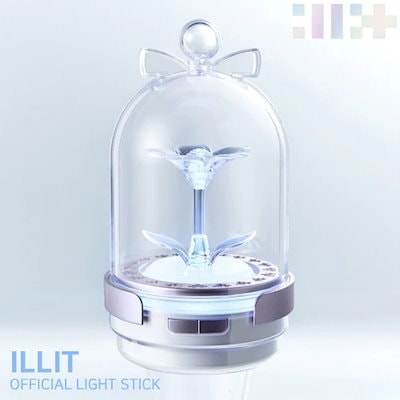 ILLIT 公式ペンライト　アイリットうちわセット ILLIT公式ペンライトOFFICIAL LIGHT STICK 〈新品未開封