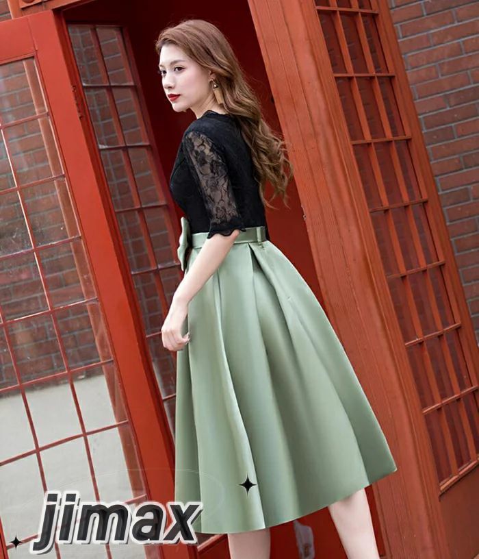 結婚式 ワンピース 綺麗なレースの五分袖ドレス パーティードレス 大きいサイズ 袖あり 秋 冬 秋冬 レース＆刺繍 袖レース 小さいサイズ お呼ばれ 他と被らない ドレス 二次会 披露宴 お呼ばれドレ