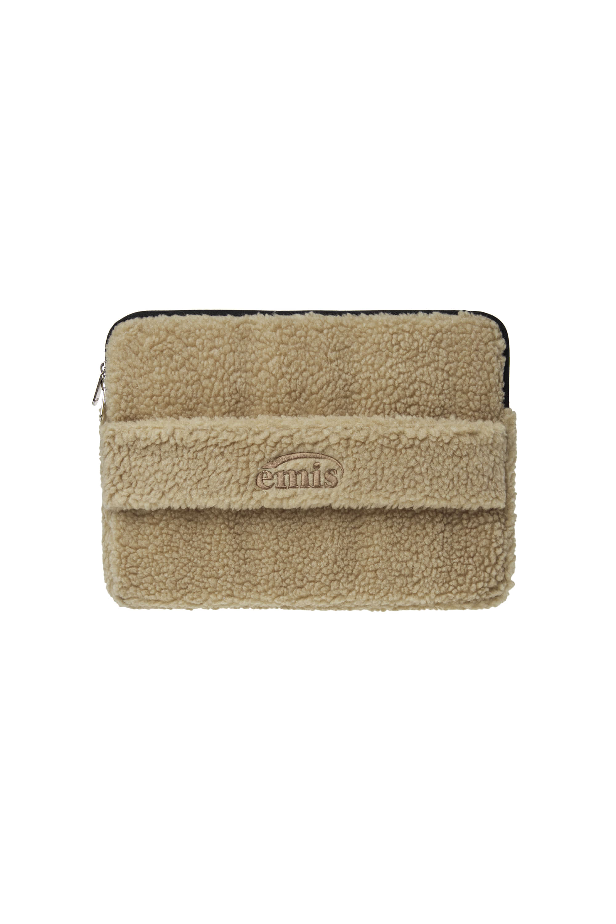 EMIS】 SHEARLING LAPTOP POUCH : 3COLORS EMIS】 SHEARLING LAPTOP POUCH : 3COLORS