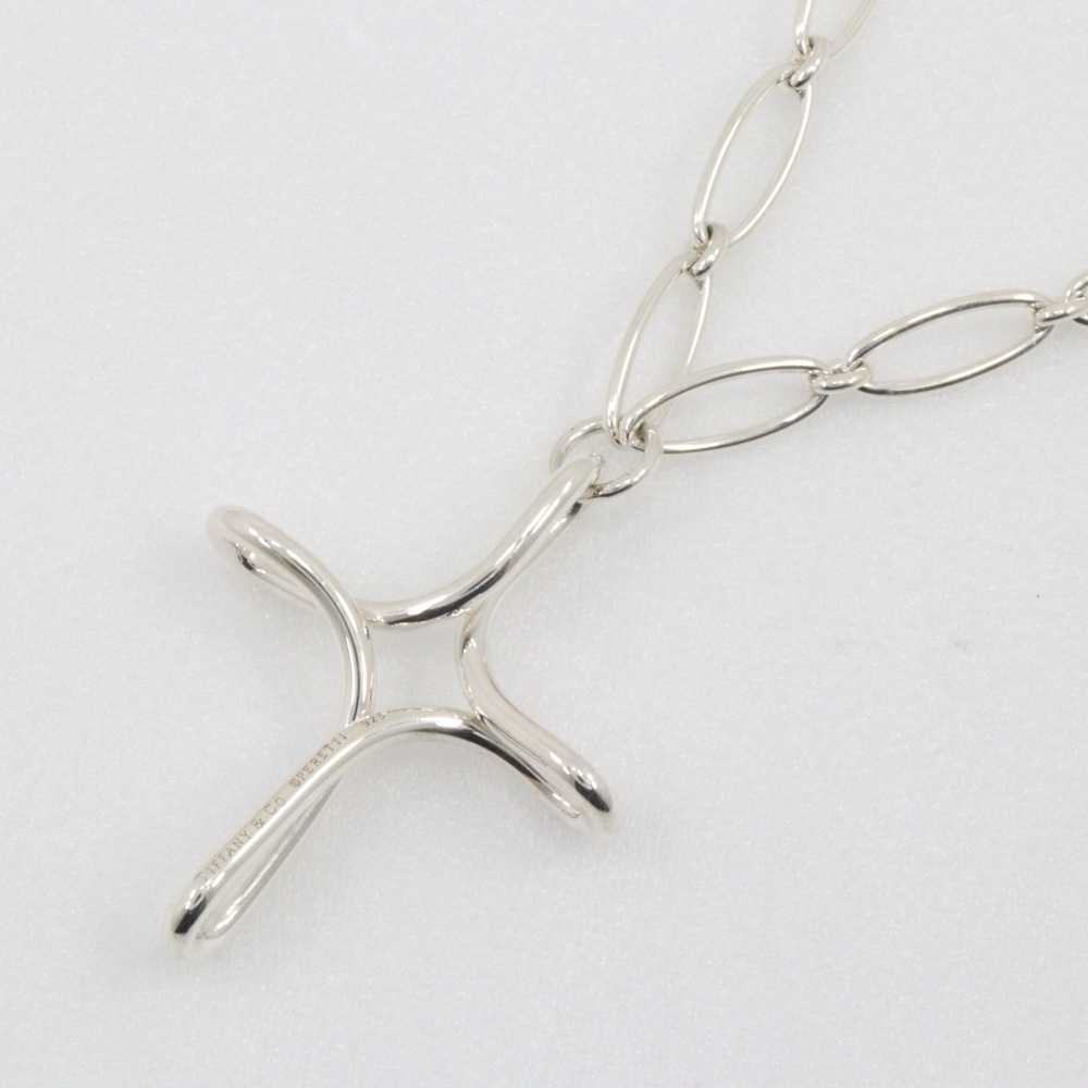 ラージ インフィニティクロス オープンクロス エルサ・ペレッティ ネックレス シルバー925 約22.5g レディース 中古品 Aランク ラージ インフィニティクロス オープンクロス エルサ・ペレッティ ネックレス シルバー925 約22.5g レディース 中古品 Aランク