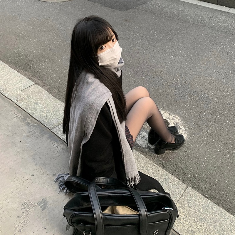 JKカレッジスタイルコートウールコートブラックダブルブレストプラッシュコート冬ジンナンレディース JKカレッジスタイルコートウールコートブラックダブルブレストプラッシュコート冬ジンナンレディース