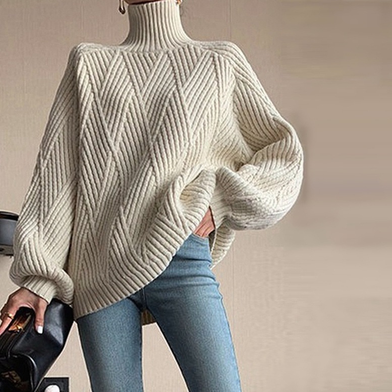 タートルニット レディース ざっくりニット セーター ダイヤ編み ニット プルオーバー トップス ハイネック ボリュームスリーブ ドロップショルダー バルーンスリーブ ビッグシルエット 黒 ブラック タートルニット レディース ざっくりニット セーター ダイヤ編み ニット プルオーバー トップス ハイネック ボリュームスリーブ ドロップショルダー バルーンスリーブ ビッグシルエット 黒 ブラック