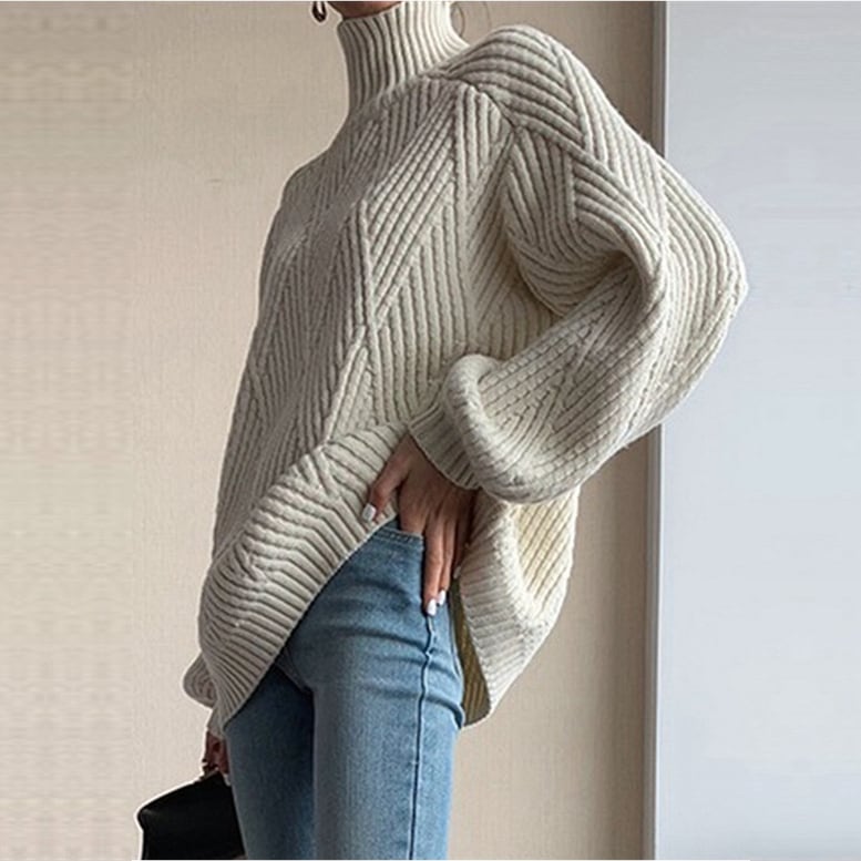 タートルニット レディース ざっくりニット セーター ダイヤ編み ニット プルオーバー トップス ハイネック ボリュームスリーブ ドロップショルダー バルーンスリーブ ビッグシルエット 黒 ブラック タートルニット レディース ざっくりニット セーター ダイヤ編み ニット プルオーバー トップス ハイネック ボリュームスリーブ ドロップショルダー バルーンスリーブ ビッグシルエット 黒 ブラック