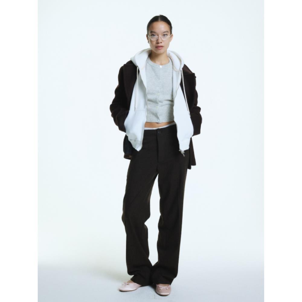 GLOWNY G CLASSIC WOOL CARDIGAN GRAY GC24WTKN001GR GLOWNY G CLASSIC WOOL CARDIGAN GRAY GC24WTKN001GR