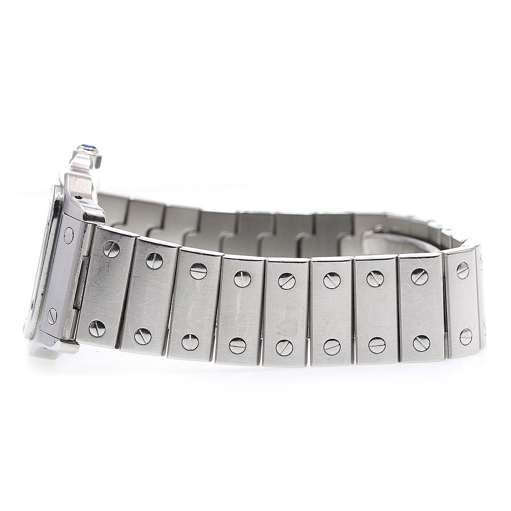 カルティエ CARTIER W20040D6 サントスガルベ LM デイト 自動巻き メンズ _849118【中古】 カルティエ CARTIER W20040D6 サントスガルベ LM デイト 自動巻き メンズ _849118【中古】