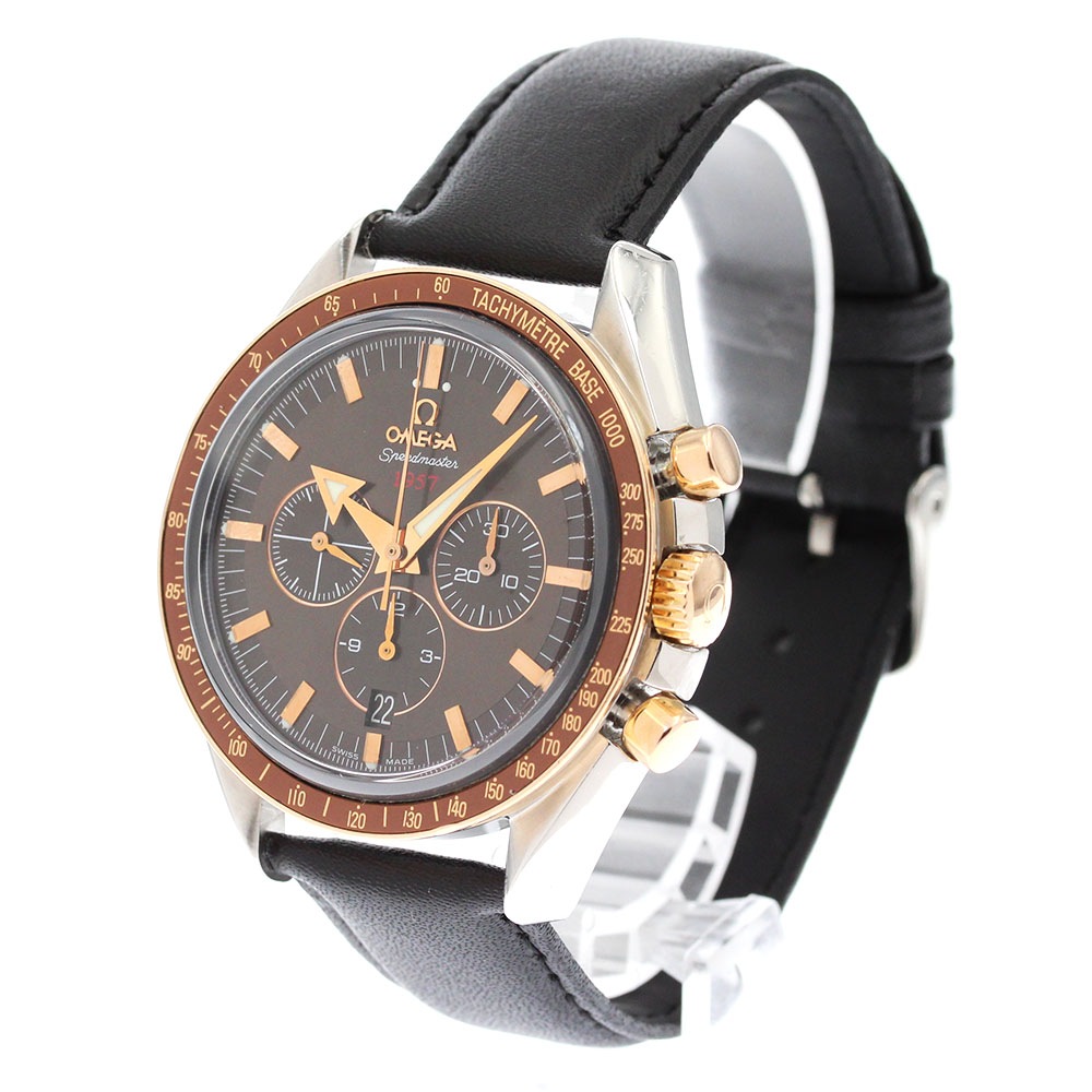 オメガ OMEGA 321.93.42.50.13.001 スピードマスター ブロードアロー デイト コーアクシャル 自動巻き メンズ _877876【中古】 オメガ OMEGA 321.93.42.50.13.001 スピードマスター ブロードアロー デイト コーアクシャル 自動巻き メンズ _877876【中古】