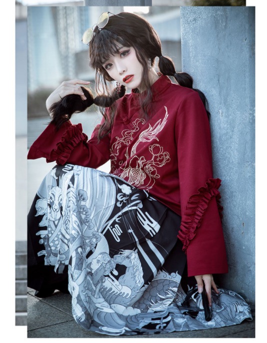 【top ひざ丈 : レディース服 mode】 スカート 格安大人気