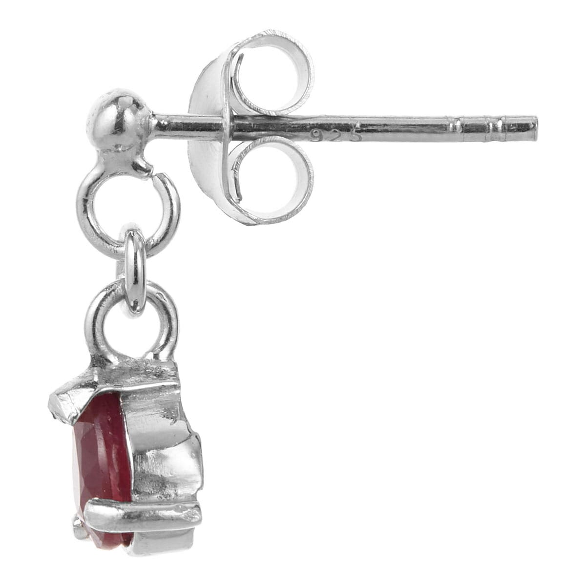 ピアス レディース メンズ シルバー925 ルビー ディアドロップ型 しずく型 揺れる キレイ おし ピアス レディース メンズ シルバー925 ルビー ディアドロップ型 しずく型 揺れる キレイ おし