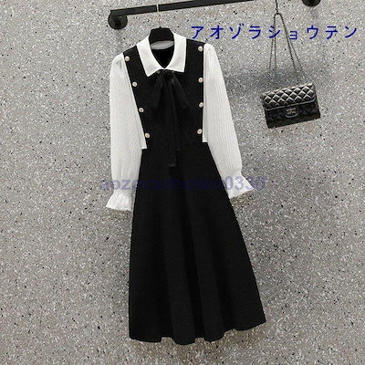 定番低価 ワンピース ワンピ レディース 異素材 : レディース服 即納日本製