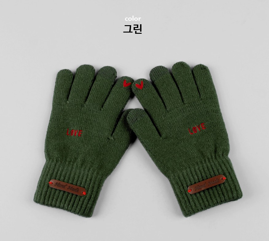 [BTS ジミン着用] 【BENE STYLE】BENESTYLE ベネ ラブ スマホ タッチ グローブ BENE LOVE スマホ 手袋 スマホ タッチ 手袋 ニットグローブ ニット手袋