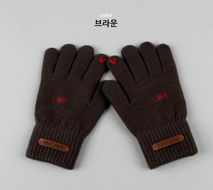 [BTS ジミン着用] 【BENE STYLE】BENESTYLE ベネ ラブ スマホ タッチ グローブ BENE LOVE スマホ 手袋 スマホ タッチ 手袋 ニットグローブ ニット手袋