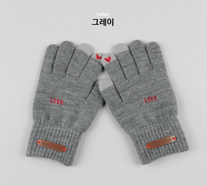 [BTS ジミン着用] 【BENE STYLE】BENESTYLE ベネ ラブ スマホ タッチ グローブ BENE LOVE スマホ 手袋 スマホ タッチ 手袋 ニットグローブ ニット手袋