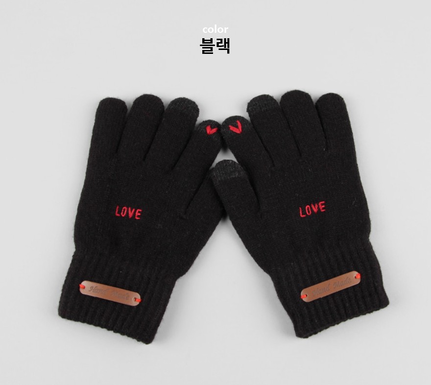 [BTS ジミン着用] 【BENE STYLE】BENESTYLE ベネ ラブ スマホ タッチ グローブ BENE LOVE スマホ 手袋 スマホ タッチ 手袋 ニットグローブ ニット手袋