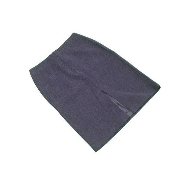 スカート 後スリット入り 38サイズ ブラック 中古