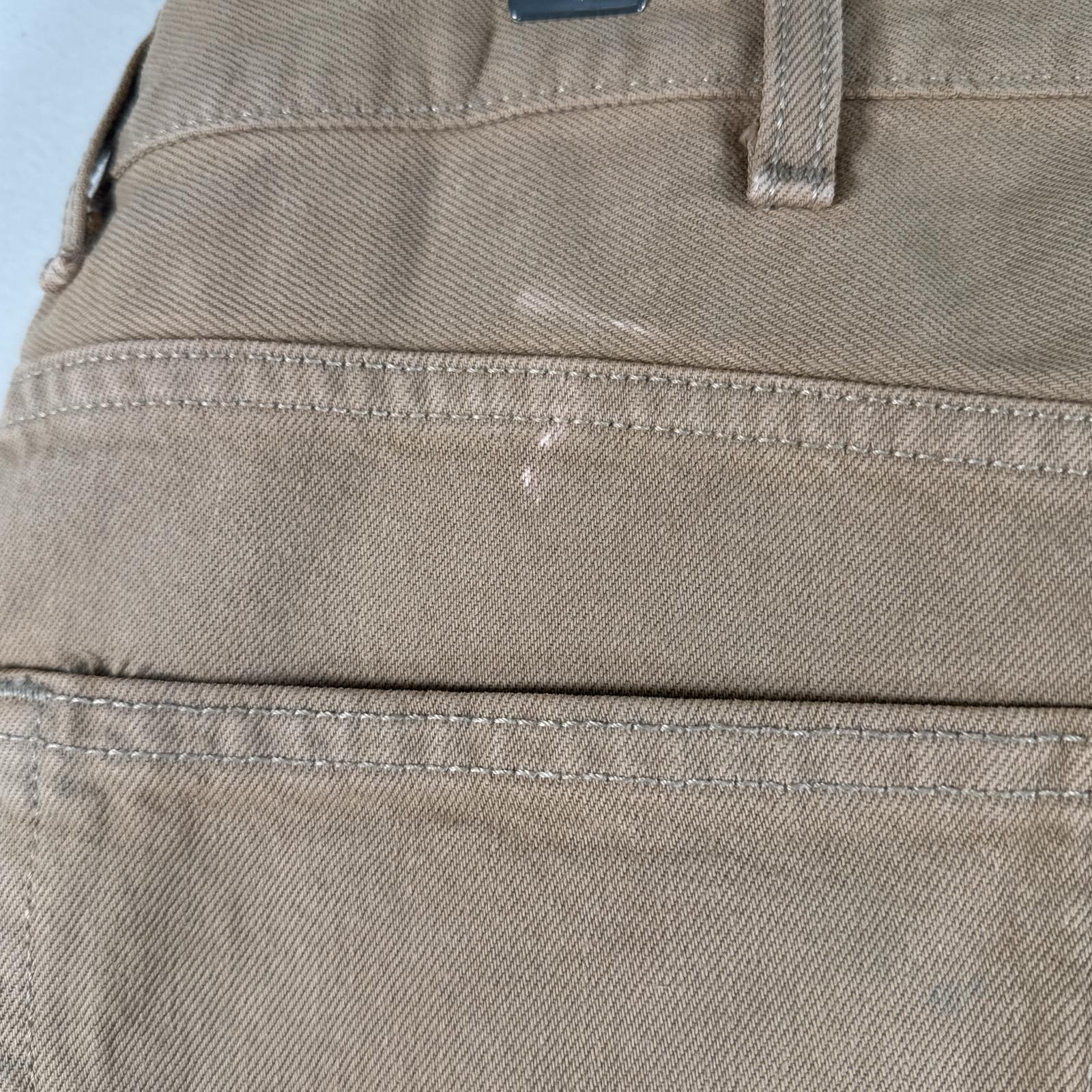 古着 デニムパンツ 550 ジーパン テーパード バギー 大きいサイズ オーバーサイズ w44 L32 ベージュ メンズ