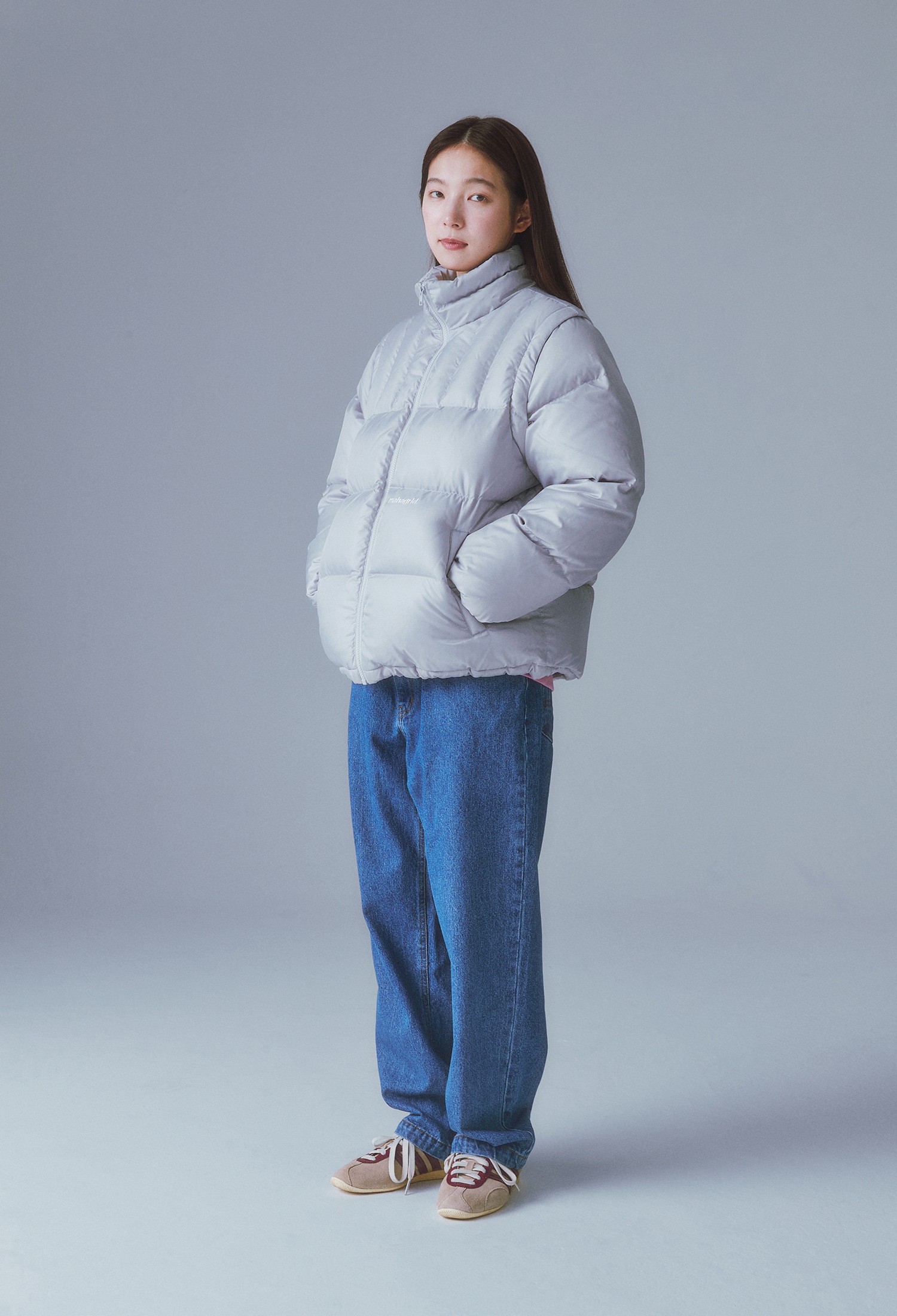 [mahagrid] DETACHABLE DOWN PUFFER