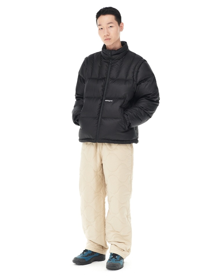 [mahagrid] DETACHABLE DOWN PUFFER
