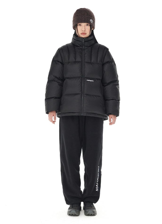 [mahagrid] DETACHABLE DOWN PUFFER