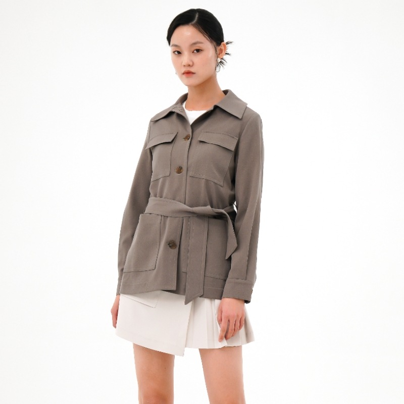 ACUD ポケットシングルジャケット_KH.グレー ACUD ポケットシングルジャケット_KH.グレー