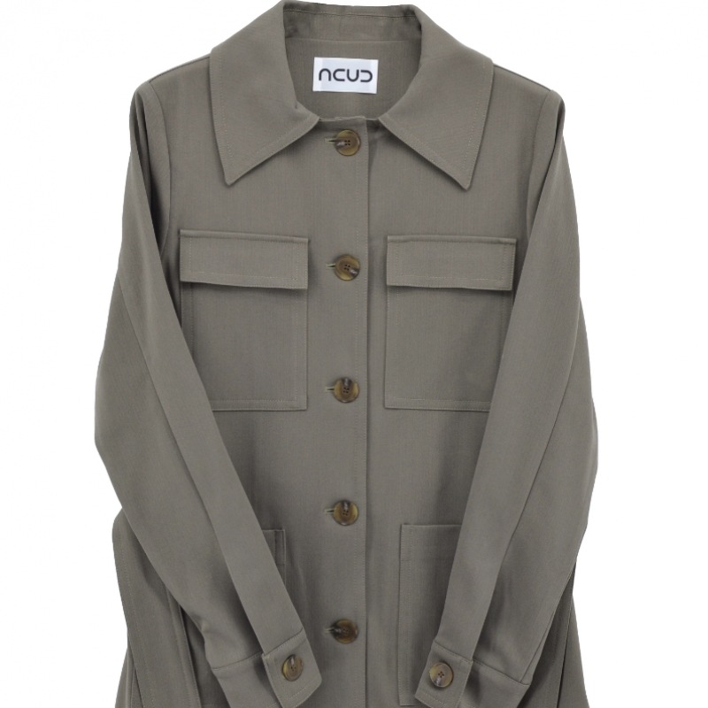 ACUD ポケットシングルジャケット_KH.グレー ACUD ポケットシングルジャケット_KH.グレー