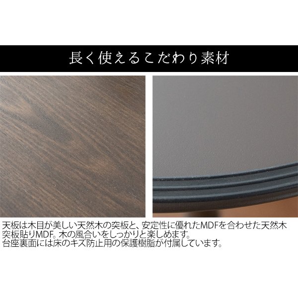 カウンターテーブル おしゃれ 正方形 スクエア 木製 ーテーブル ハイテーブル KNT-J1064_6
