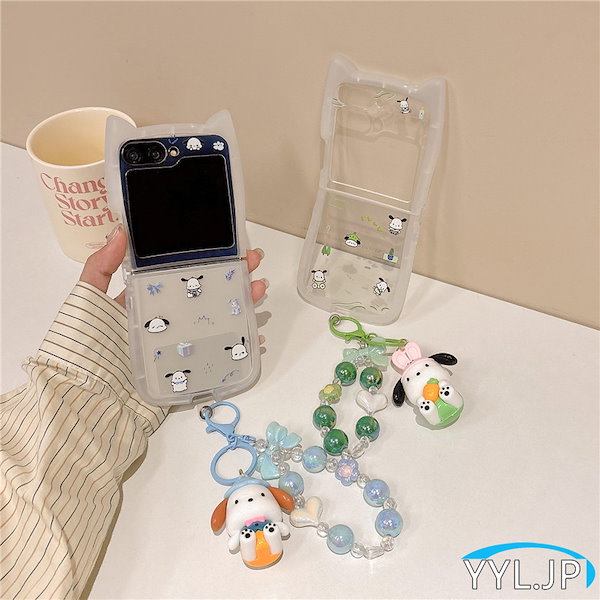 Qoo10] Galaxy 猫の耳 galaxy z flip7 ケ