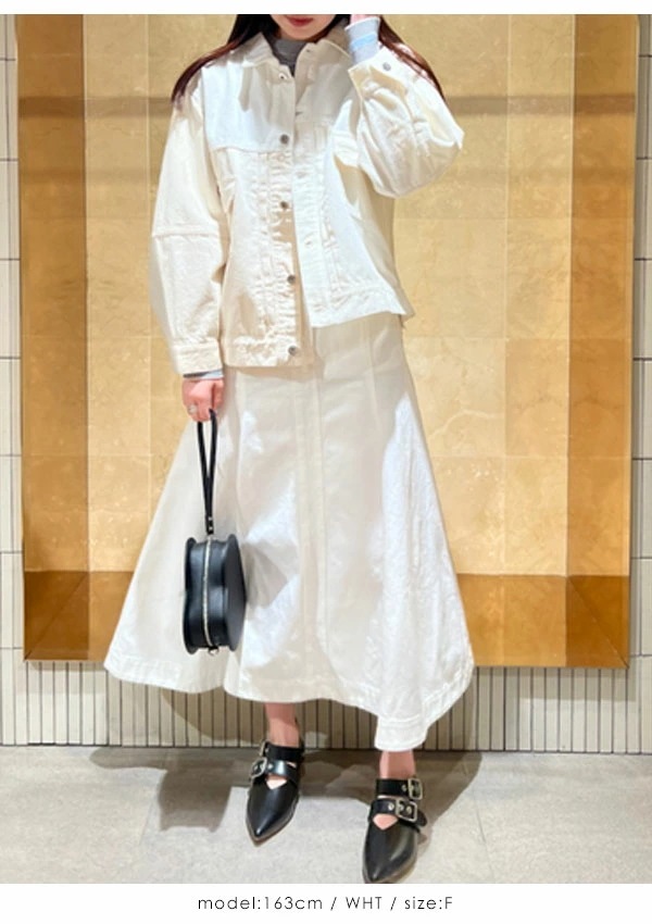 【SALE50%OFF】 【即納】 ファーファー FURFUR ハイウエストデニムスカート スカート ミディアム丈 rwfs221026 【SALE50%OFF】 【即納】 ファーファー FURFUR ハイウエストデニムスカート スカート ミディアム丈 rwfs221026