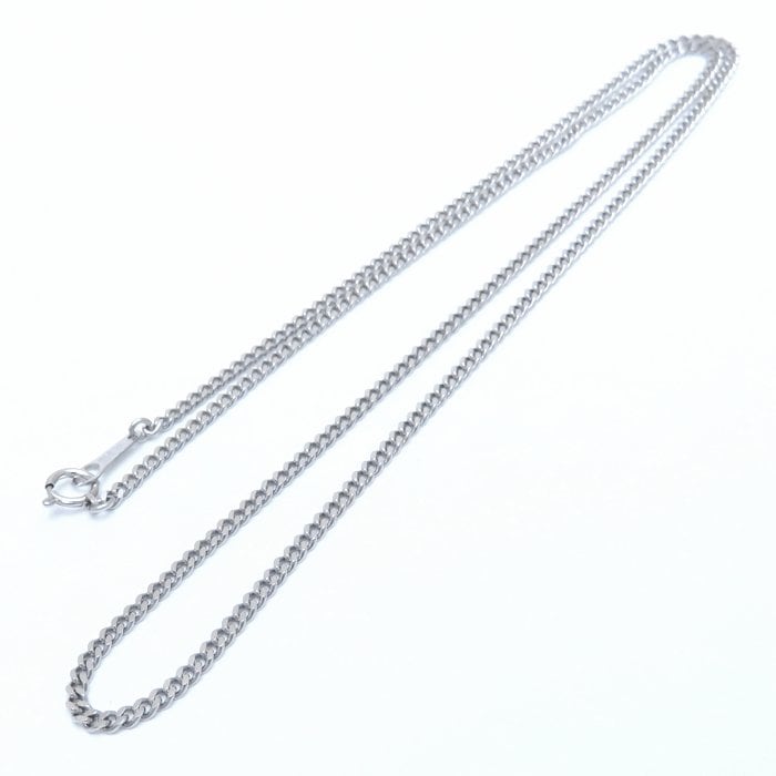 喜平ネックレス Pt850プラチナ 2面 シングル 50cm 10.1g/76256【中古】 喜平ネックレス Pt850プラチナ 2面 シングル 50cm 10.1g/76256【中古】
