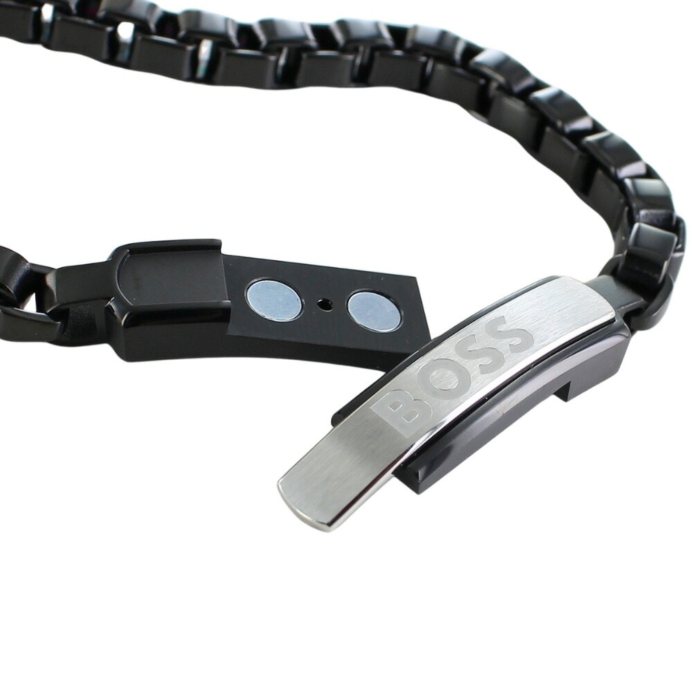 HUGO BOSS ヒューゴ ボス ブレスレット メンズ チェーンブレスレット ステンレス シルバー ブラック 大人 シンプル おしゃれ メンズアクセサリー 彼氏 夫 父 記念日 結婚記念日 誕生日プ HUGO BOSS ヒューゴ ボス ブレスレット メンズ チェーンブレスレット ステンレス シルバー ブラック 大人 シンプル おしゃれ メンズアクセサリー 彼氏 夫 父 記念日 結婚記念日 誕生日プ