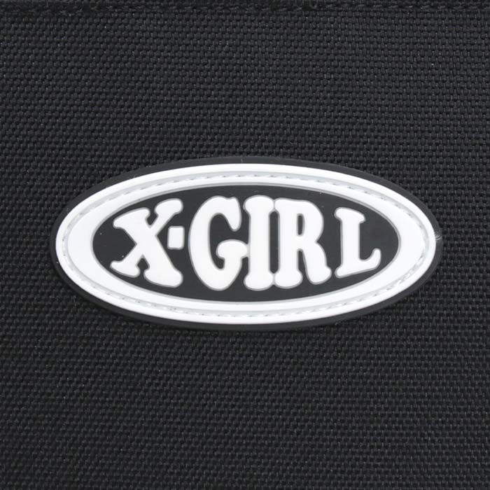 エックスガール X-girl レディース メンズ リュックサック バッグ ラウンドリュック 高校性 A4 B4 20L MULTI POCKET BACKPACK 105241053007