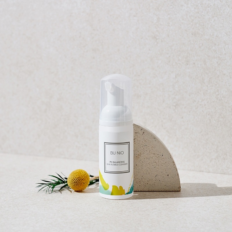 pH バランシング バハバブル クレンザー (200ml+50ml) + デュアル毛穴ブラシ セット 角質除去 バハバブルフォーム