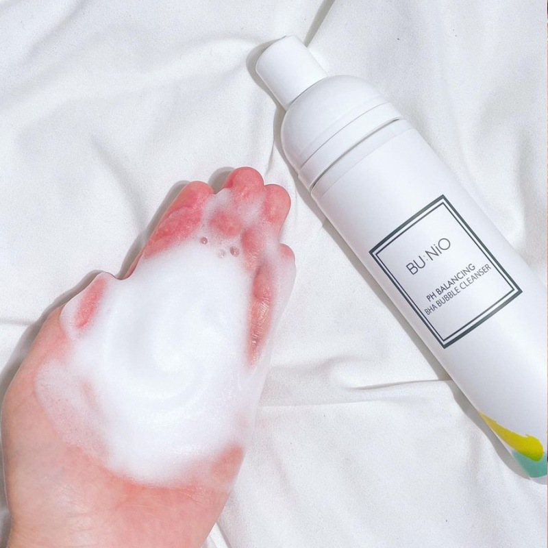 pH バランシング バハバブル クレンザー (200ml+50ml) + デュアル毛穴ブラシ セット 角質除去 バハバブルフォーム