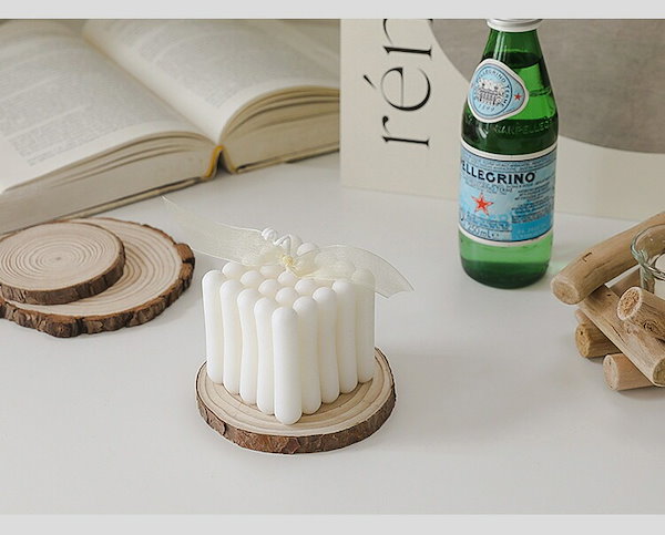 Qoo10] 【即納】5×5縦棒型アロマキャンドル J