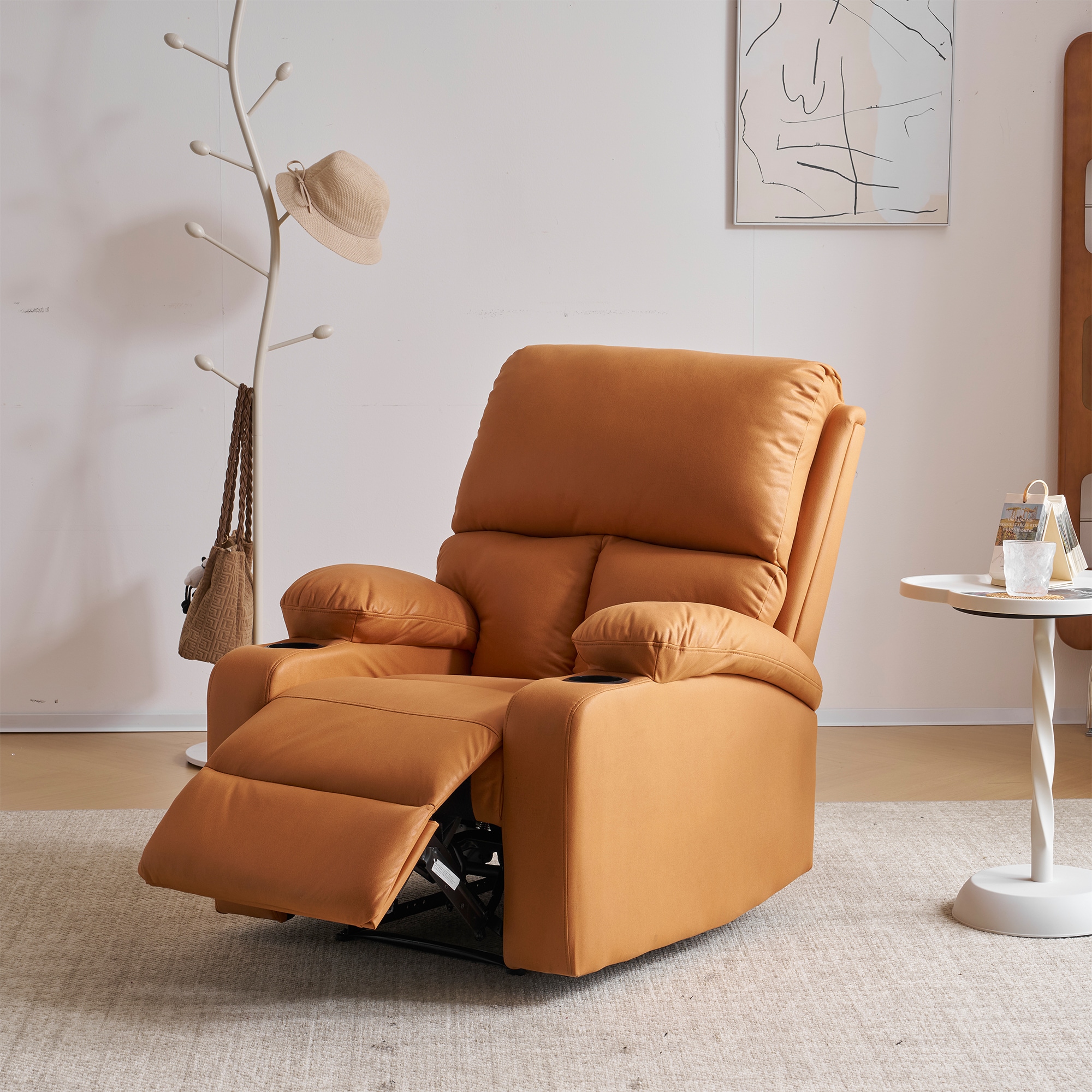 【国内発送,送.料無料】A109リクライニングチェア リクライニングソファ 1人掛け 電動 リクライニング オットマン一体型 パーソナルチェアー 電動ソファ 耐圧分散 リクライニングチェア 一人暮らし